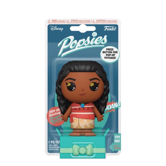 4 Funko Popsies: Vinyl Pop-Up Figures Moana Cruella DeVille Ursula Sally - Picture 9 of 11